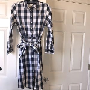 J. Crew Gingham Dress